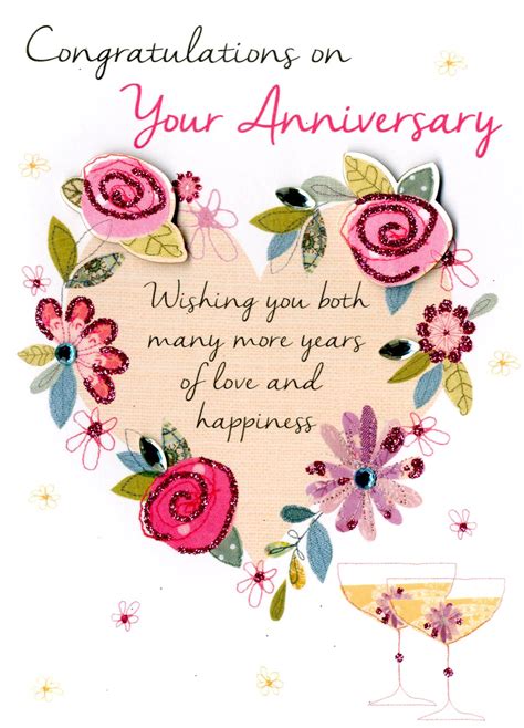 card of happy anniversary