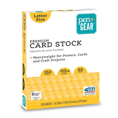 card stock walmart