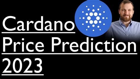 cardano price prediction hoskinson