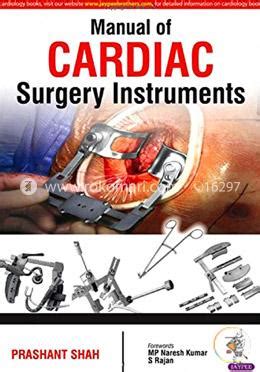 cardiac surgery instruments prashant shah PDF