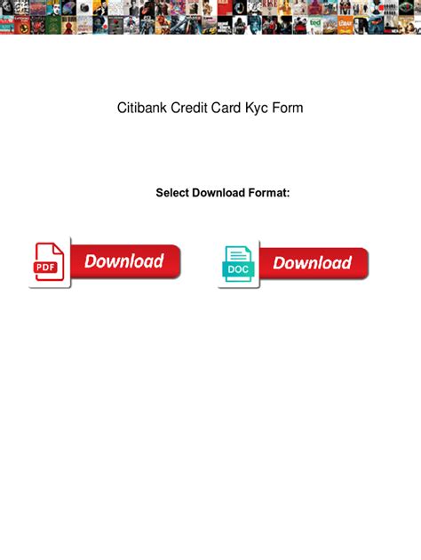 cards kyc citibank