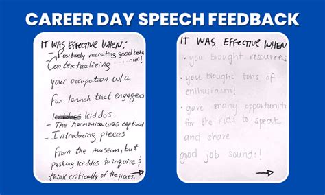 career day speech example Doc