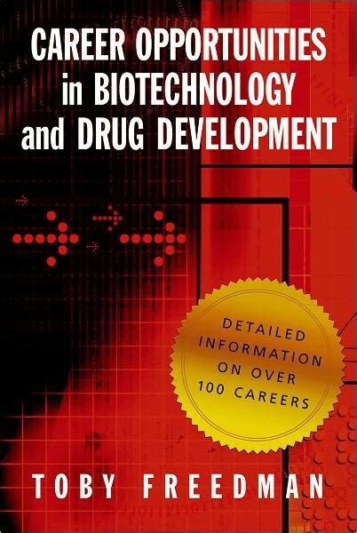 career opportunities in biotechnology and drug development Epub