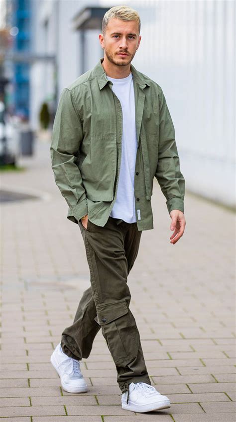 cargo pants outfit men