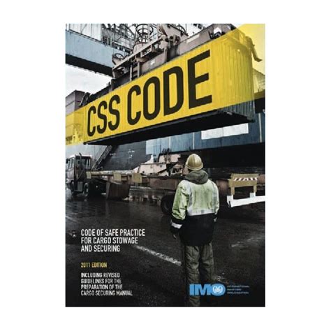 cargo stowage securing css code Epub