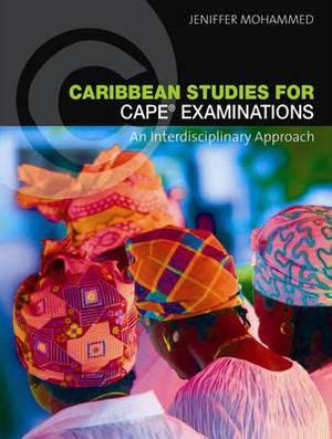 caribbean studies for cape jennifer mohammed Reader