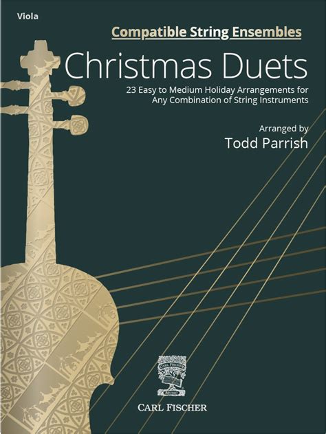 carl fischer compatible christmas duets for strings viola Reader