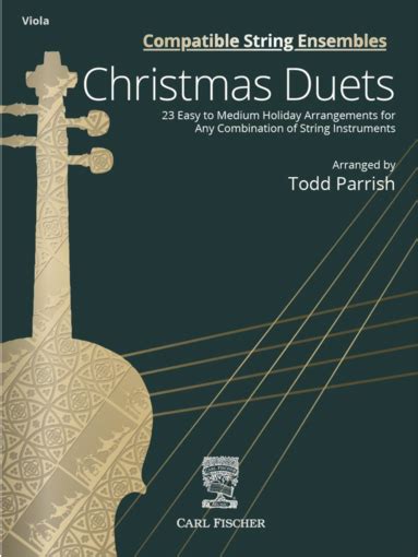 carl fischer compatible christmas duets for strings viola Reader