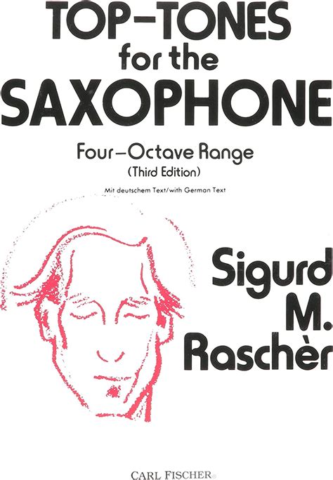 carl fischer top tones for the saxophone Epub