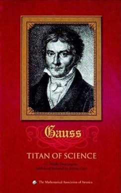 carl friedrich gauss titan of science spectrum PDF