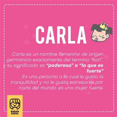 carla significado