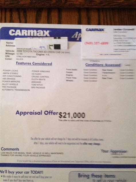 carmax trade in estimate