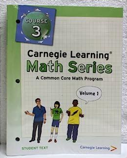 carnegie learning math series course 3 answers Kindle Editon