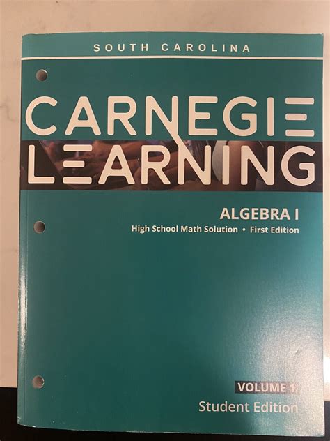 carnegie learning volume 1 algebra answers Ebook Doc