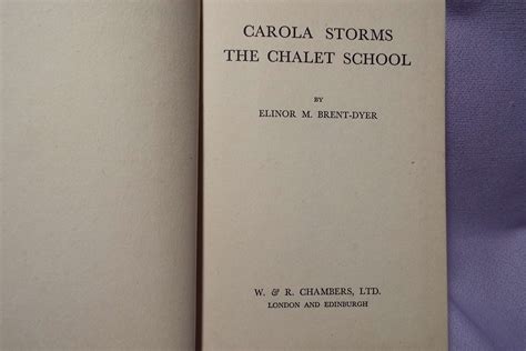 carola storms the chalet school Epub