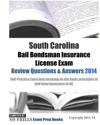carolina bondsman insurance license questions PDF
