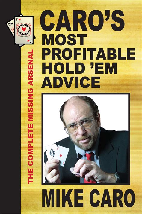 caros most profitable holdem advice Epub