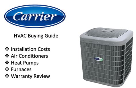 carrier air conditioner cost price