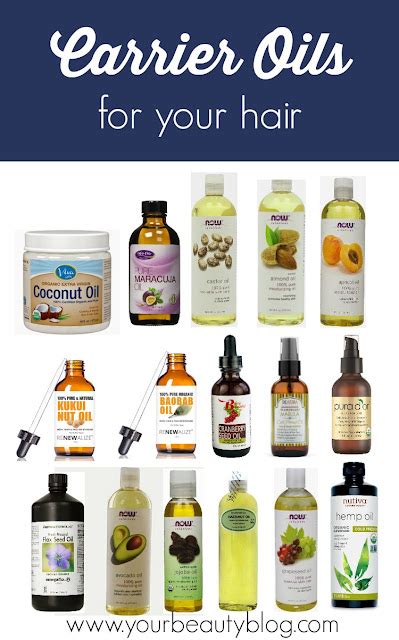 carrier oils for hair