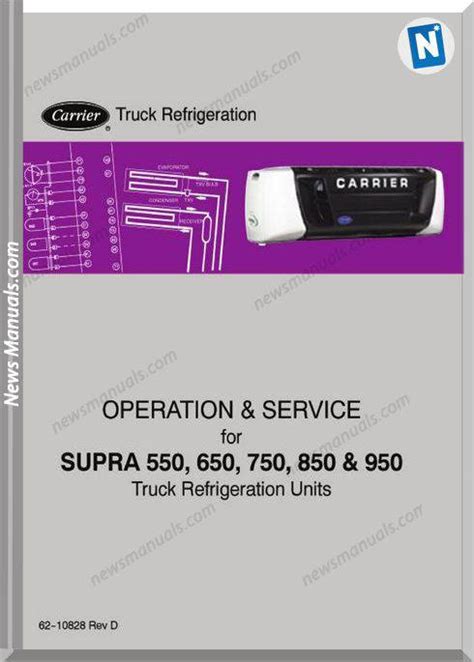 carrier supra 550 parts manual PDF