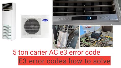 carrier thermostat error code e3 Reader