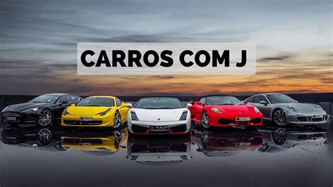 carro com a letra j