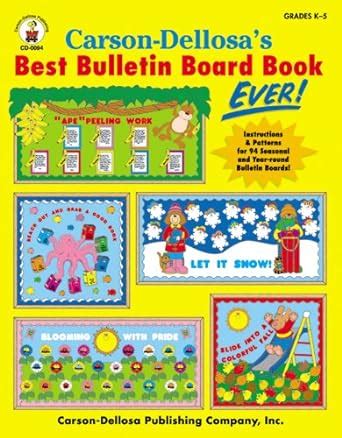 carson dellosa’s best bulletin board book ever grades k 5 Doc