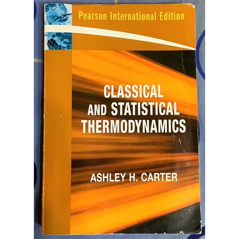 carter classical and statistical thermodynamics solutions manual Kindle Editon