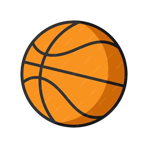 cartoon basketball