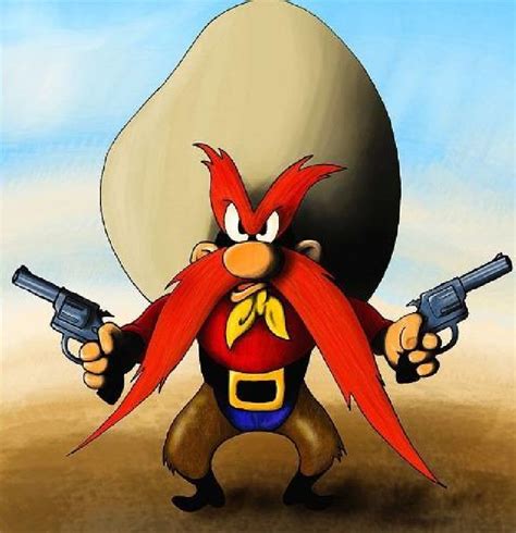 cartoon character with a gun