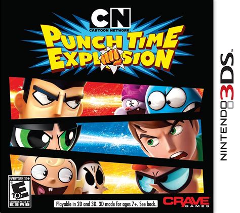 cartoon punch time explosion