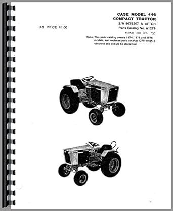 case 446 parts manual Reader