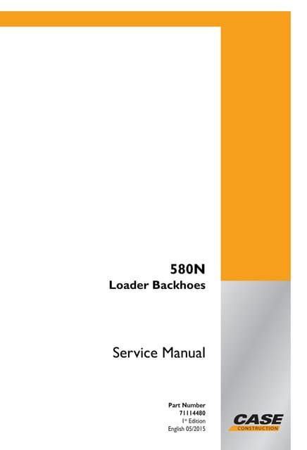 case 580 n backhoe service manual Doc