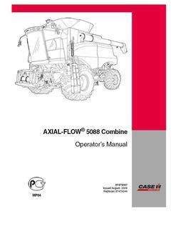 case 7088 service manual PDF