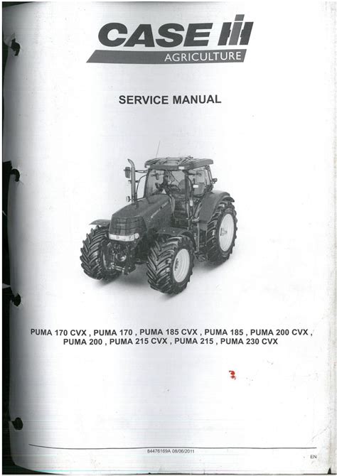 case cvx 170 service manual PDF