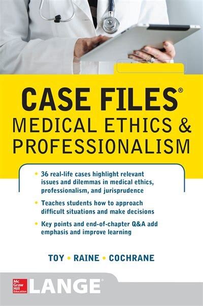case files medical ethics and professionalism PDF