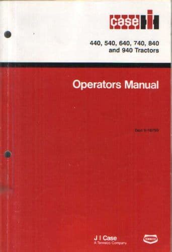 case ih 840 manual Epub