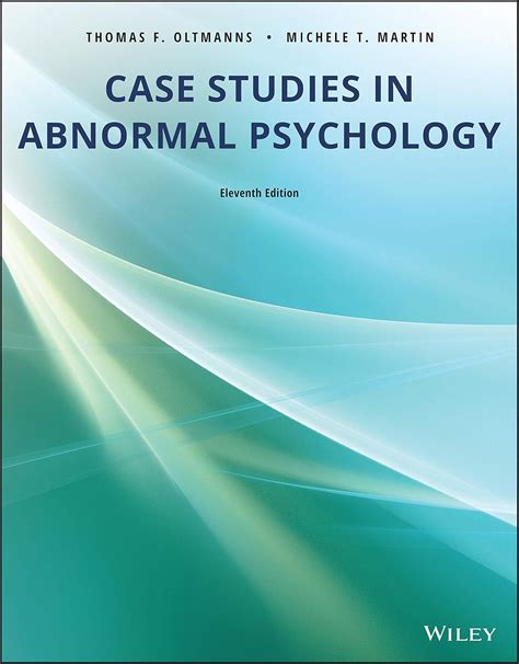 case studies in abnormal behavior 7th edition Reader