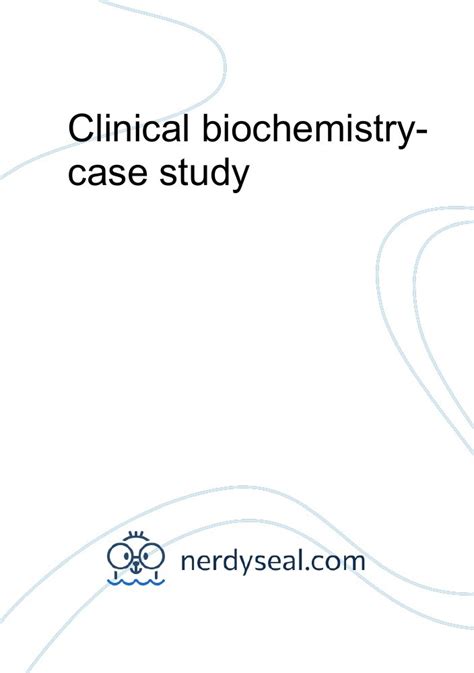 case studies in clinical biochemistry Epub