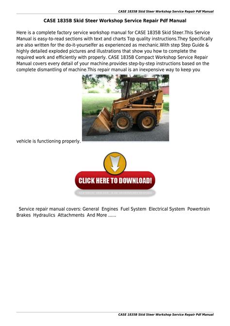 case-1835b-skid-steer-service-manual Ebook Epub