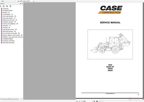 case-580sn-backhoe-manual Ebook Kindle Editon