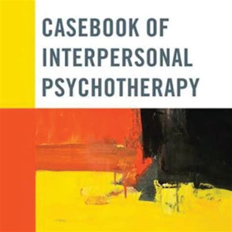 casebook of interpersonal psychotherapy Ebook Epub