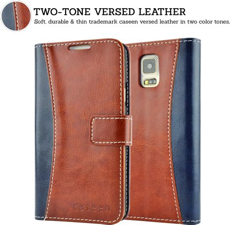 caseen iPhone Wallet Two Tone Pockets Epub