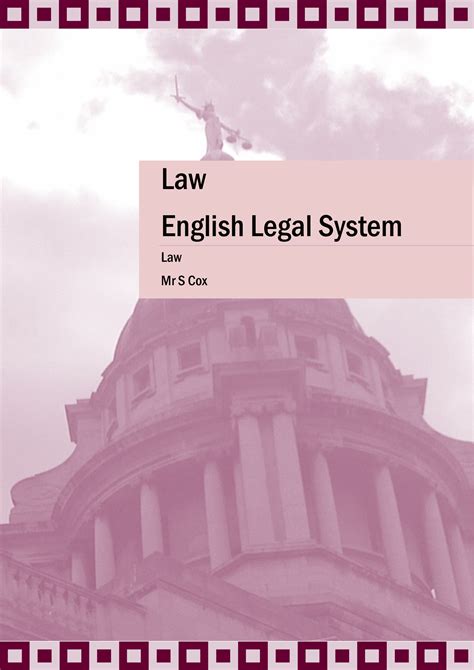 cases and materials on the english legal system law in context Doc