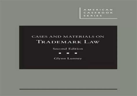 cases and materials on trademark law american casebook series Doc