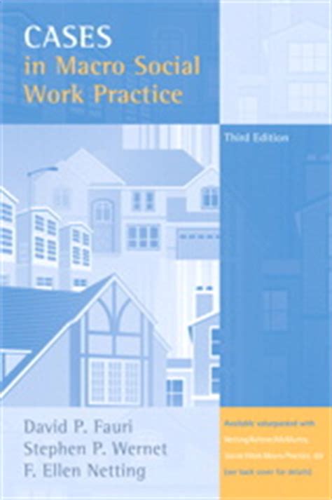 cases in macro social work practice 3rd edition Kindle Editon