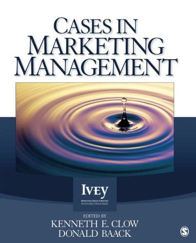 cases in marketing management the ivey casebook series Epub