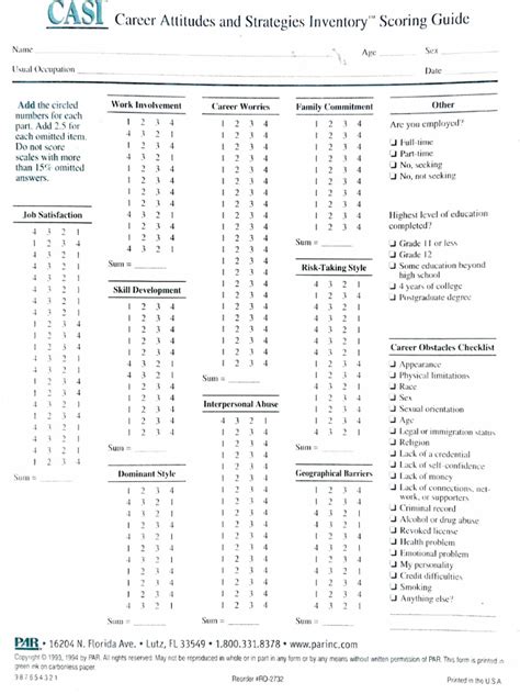 casi 6 scoring guide pdf Epub