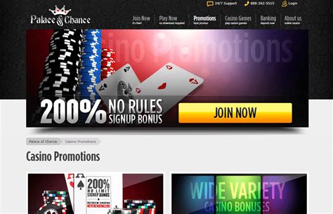 casino bonus palace of chance Reader