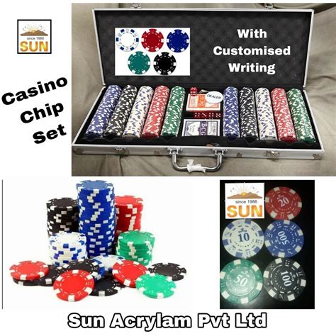 casino chips set india Kindle Editon